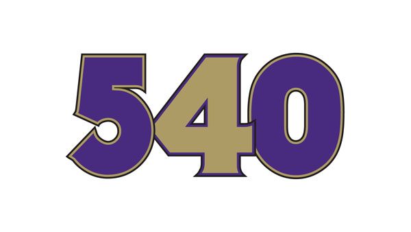 540: Purple & Gold