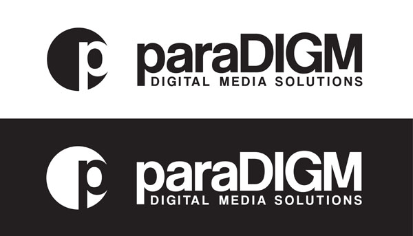 paraDIGM BW Logos